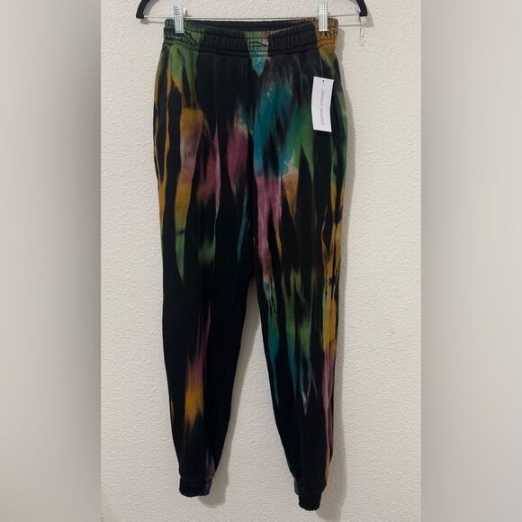 NWT Cotton Citizen Brooklyn Black Tie Dye Jogger Sweatpants-Size XS - Picture 3 of 14